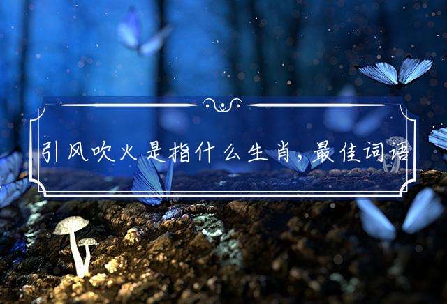 引风吹火的生肖
